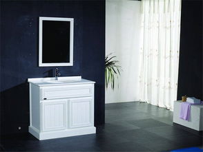 清新浴室之選,實(shí)木浴室柜推薦